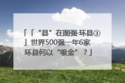 「“县”在图强·环县③」世界500强一年6家 环县何以“吸金”？