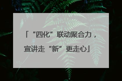 “四化”联动聚合力，宣讲走“新”更走心