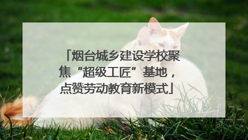 烟台城乡建设学校聚焦“超级工匠”基地，点赞劳动教育新模式