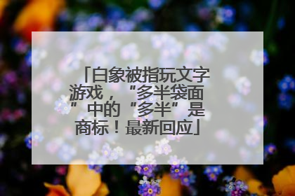 白象被指玩文字游戏，“多半袋面”中的“多半”是商标！最新回应