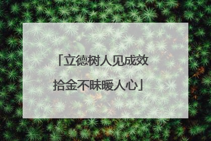 立德树人见成效 拾金不昧暖人心