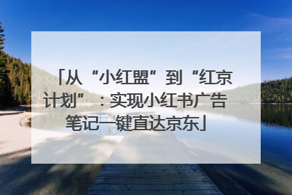 从“小红盟”到“红京计划”：实现小红书广告笔记一键直达京东