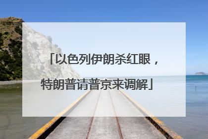 以色列伊朗杀红眼，特朗普请普京来调解