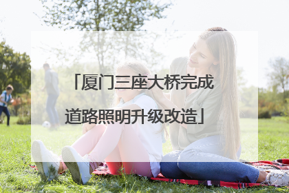 厦门三座大桥完成道路照明升级改造