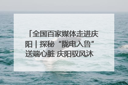 全国百家媒体走进庆阳｜探秘“陇电入鲁”送端心脏 庆阳驭风沐光点亮齐鲁万家