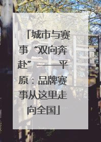 城市与赛事“双向奔赴”——平原：品牌赛事从这里走向全国