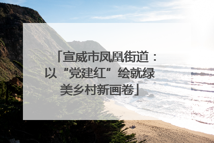 宣威市凤凰街道：以“党建红”绘就绿美乡村新画卷