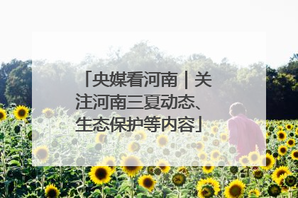 央媒看河南｜关注河南三夏动态、生态保护等内容