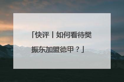 快评丨如何看待樊振东加盟德甲？