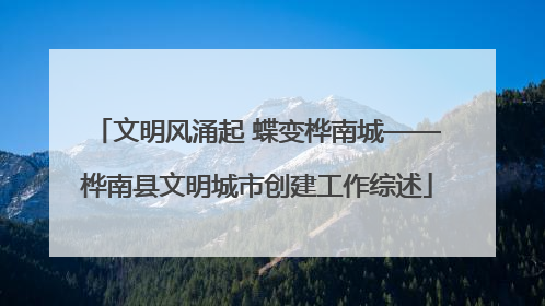 文明风涌起 蝶变桦南城——桦南县文明城市创建工作综述