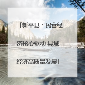 新平县：民营经济核心驱动 县域经济高质量发展