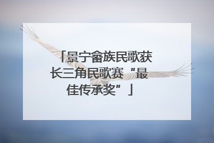 景宁畲族民歌获长三角民歌赛“最佳传承奖”