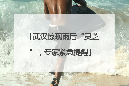 武汉惊现雨后“灵芝”，专家紧急提醒