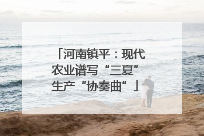 河南镇平：现代农业谱写“三夏”生产“协奏曲”