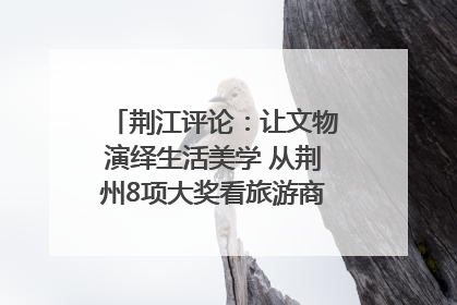 荆江评论：让文物演绎生活美学 从荆州8项大奖看旅游商品3.0时代