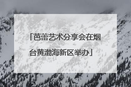 芭蕾艺术分享会在烟台黄渤海新区举办