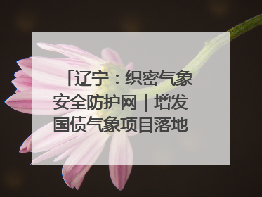 辽宁：织密气象安全防护网｜增发国债气象项目落地见效系列报道