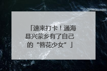 速来打卡！通海县兴蒙乡有了自己的“簪花少女”