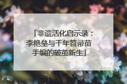 非遗活化启示录：李艳垒与千年笤帚苗手编的破茧新生