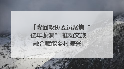 隆回政协委员聚焦“亿年龙洞” 推动文旅融合赋能乡村振兴