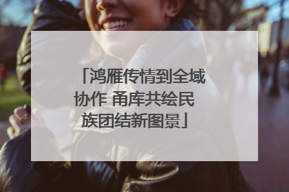 鸿雁传情到全域协作 甬库共绘民族团结新图景