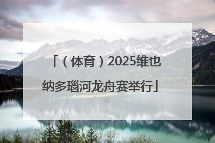 （体育）2025维也纳多瑙河龙舟赛举行