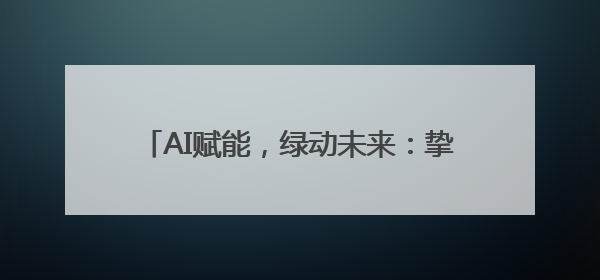 AI赋能，绿动未来：挚达科技接入DeepSeek全球化布局的新篇章